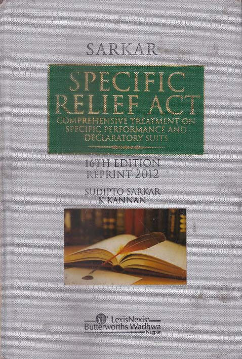 Specific Relief Act 16th Edition Reprint 2012